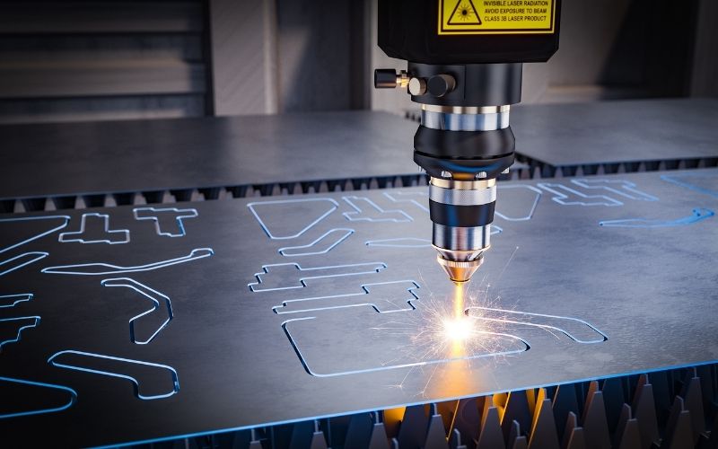 laser metal sheet parts manufacturing